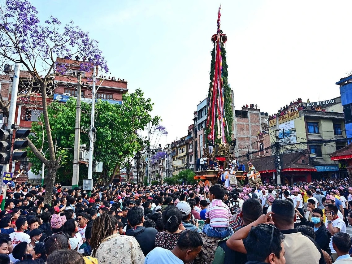 Rato machindranath jatra of Patan